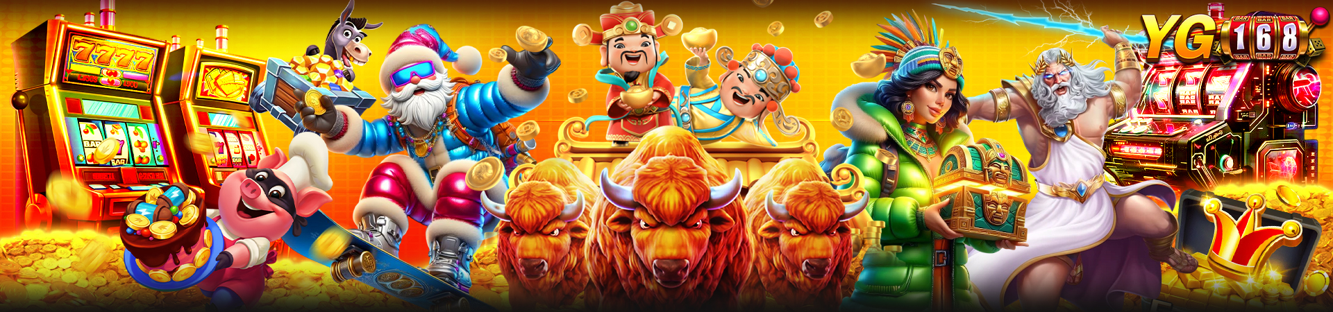 YG168 ကျွဲဂိမ်းစလော့